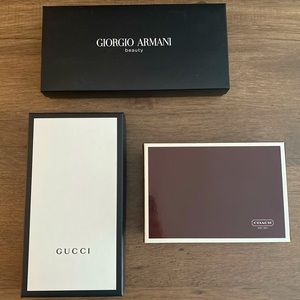 Lot of 3 small storage boxes